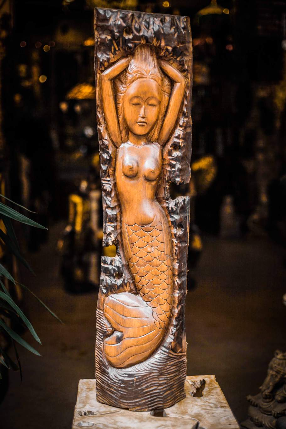 Wooden Mermaid