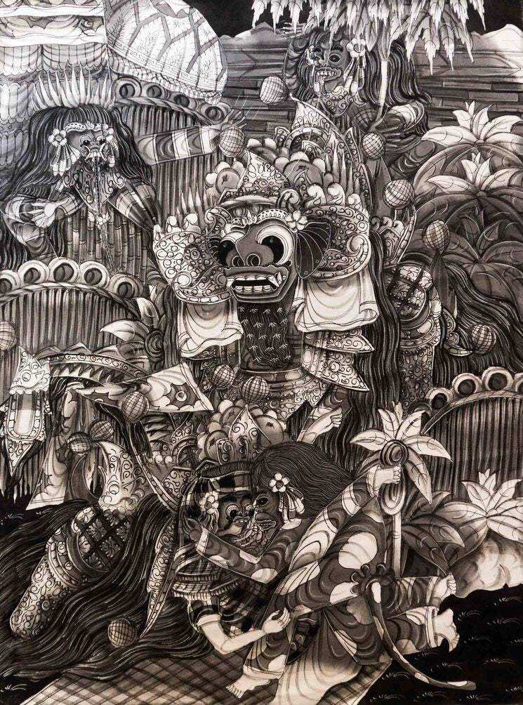 Barong Sacracy Painting