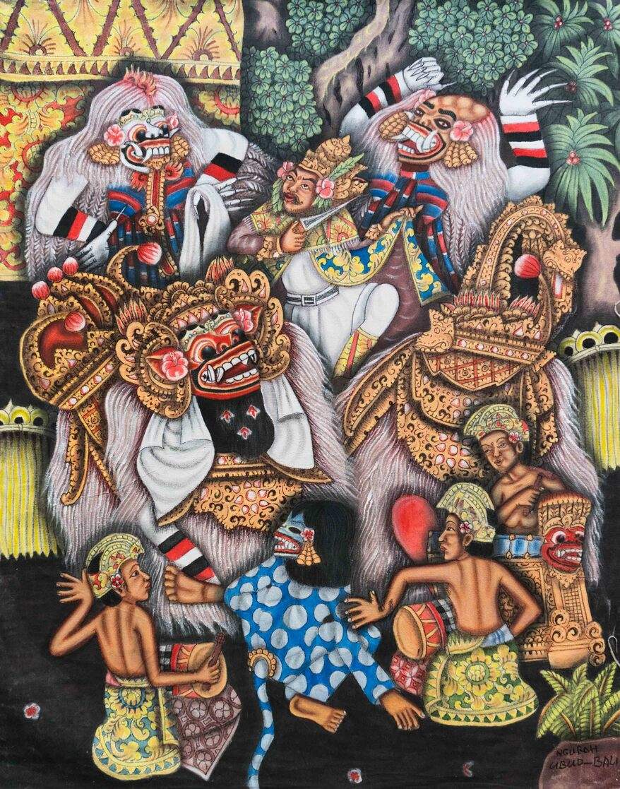 Barong&Rangda Painting